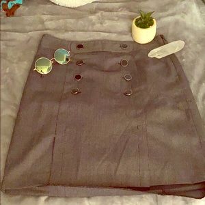 Ann Taylor button skirt